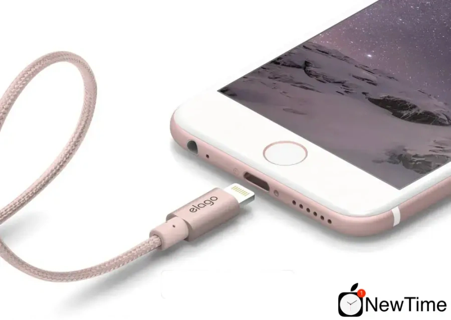 Elago Aluminum Lightning Cable Rose Gold (ECA-ALRGD-IPL)