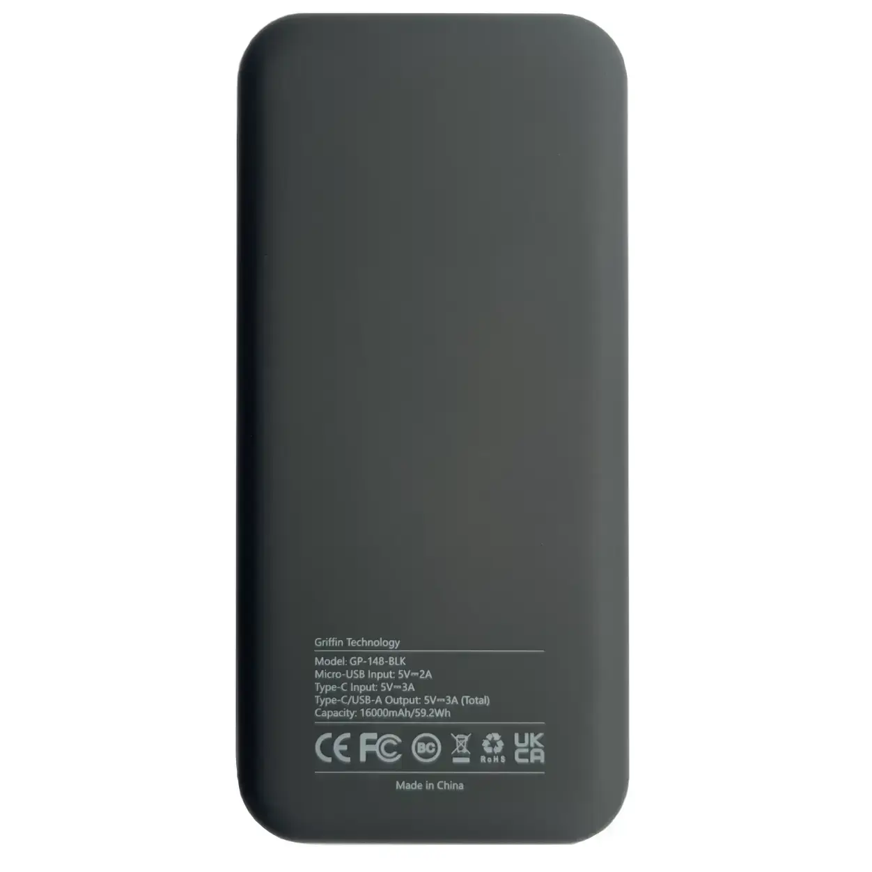 Внешний аккумулятор Griffin GP-148 16000mAh Black (GP-148-BLK)