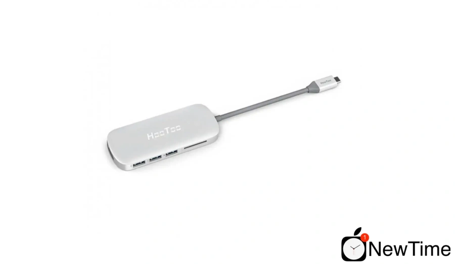 USB-хаб HooToo Shuttle Silver (HT-UC001-SL)