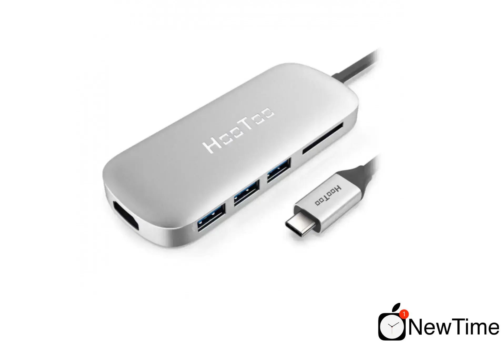 USB-хаб HooToo Shuttle Silver (HT-UC001-SL)