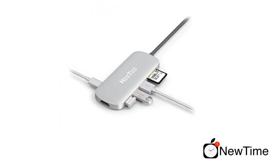 USB-хаб HooToo Shuttle Silver (HT-UC001-SL)