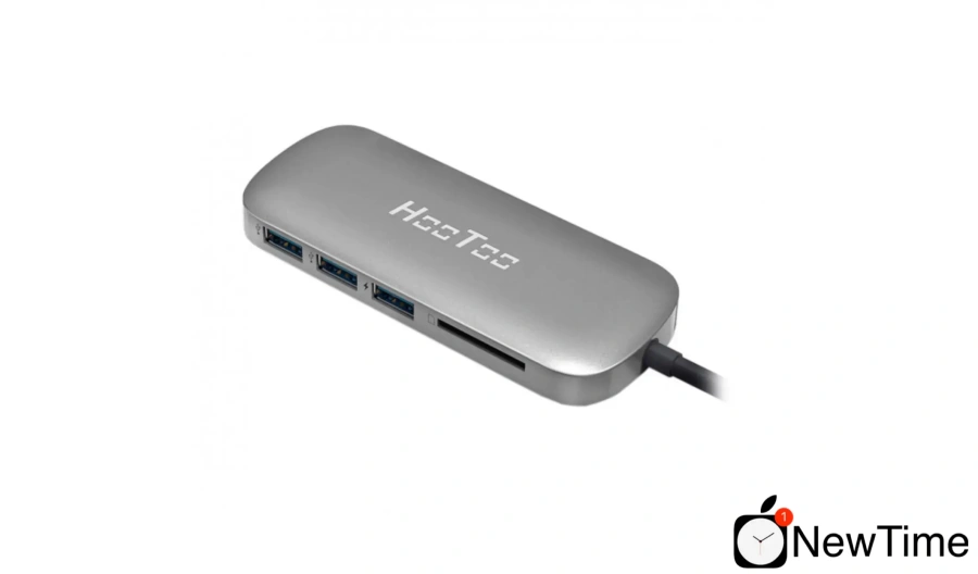 USB-хаб HooToo Shuttle Space Gray (HT-UC001-SG)