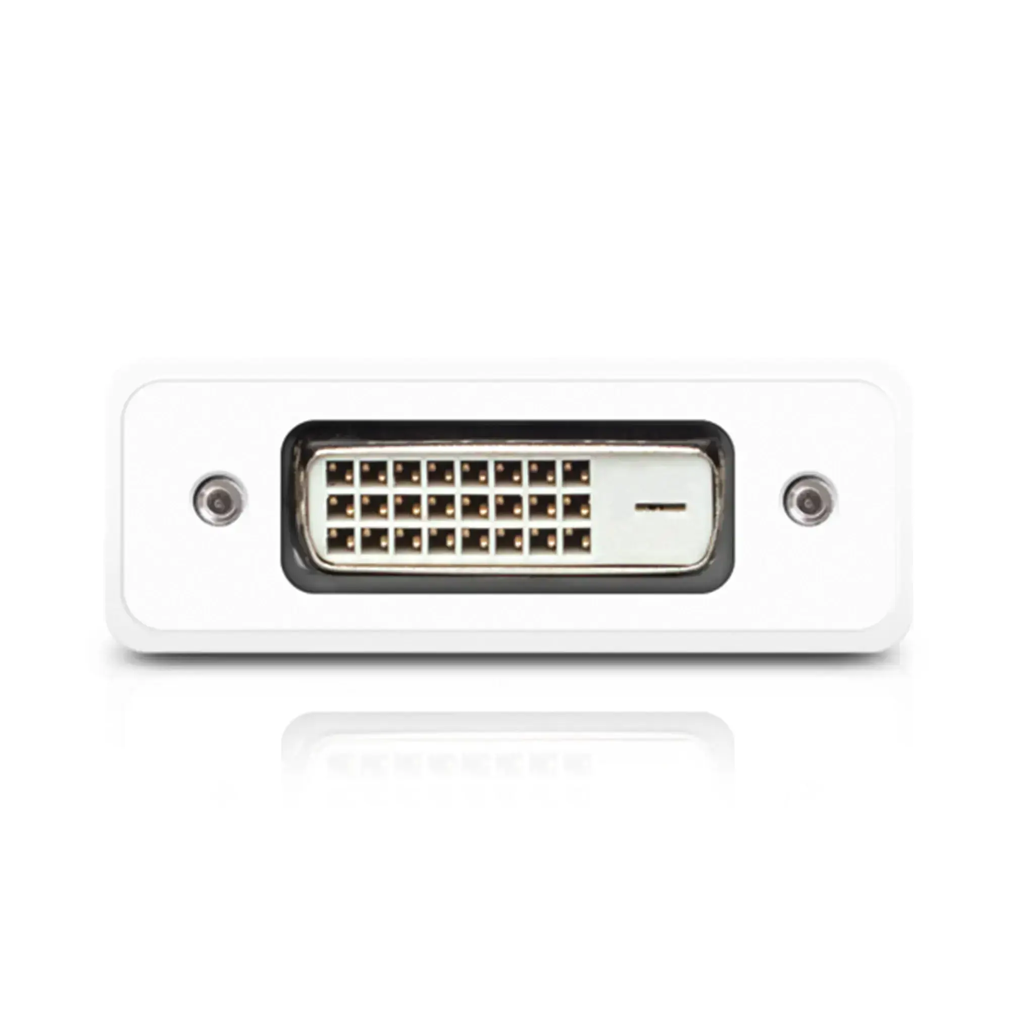 Адаптер Macally Mini DisplayPort to 3-in1 DVI/HDMI/VGA 4K - White (MD-3N1-4K)