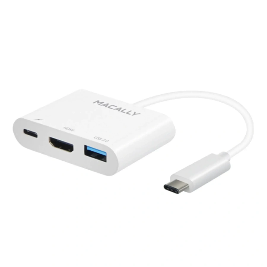 Адаптер Macally USB-C to HDMI / USB / USB-C 4K (UCHDMI4K)