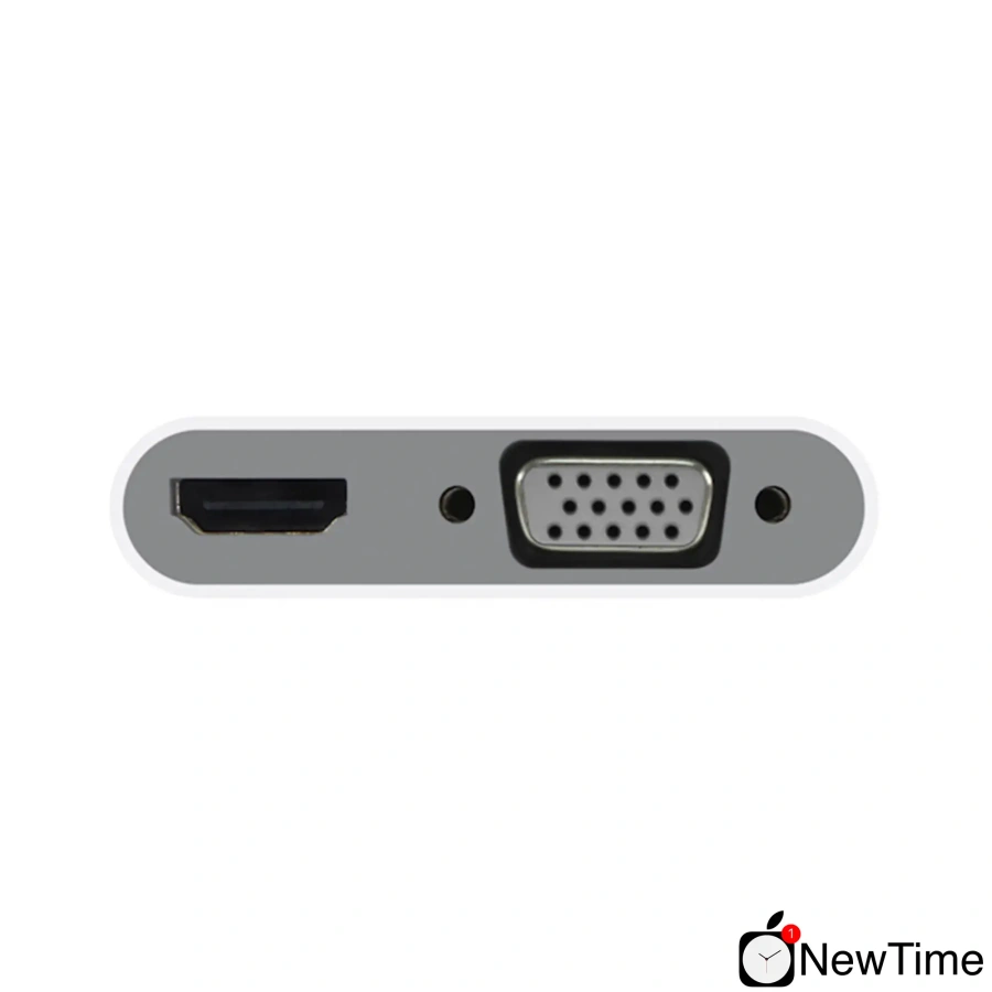 Адаптер Macally USB-C to VGA and HDMI 4K White (UCVH4K)