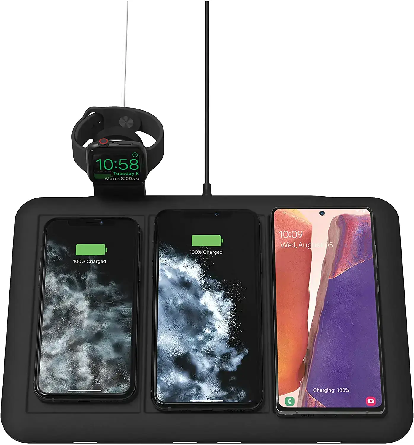 Бездротовий зарядний пристрій Mophie 4 in 1 Wireless Charging Mat (401306598)