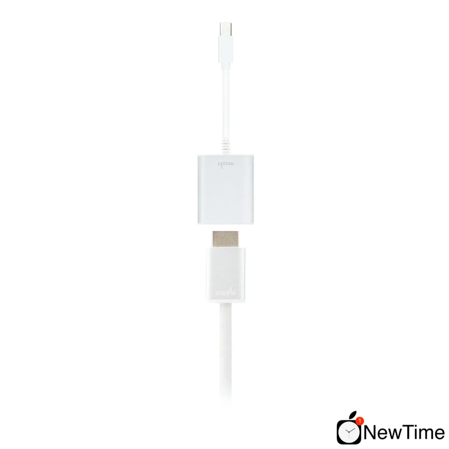 Адаптер Moshi Mini DisplayPort to HDMI Adapter (4K) Silver (99MO023208)