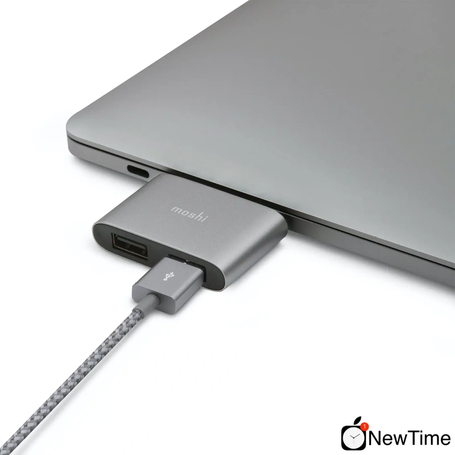 Адаптер Moshi USB-C to Dual USB-A Adapter (99MO084214)