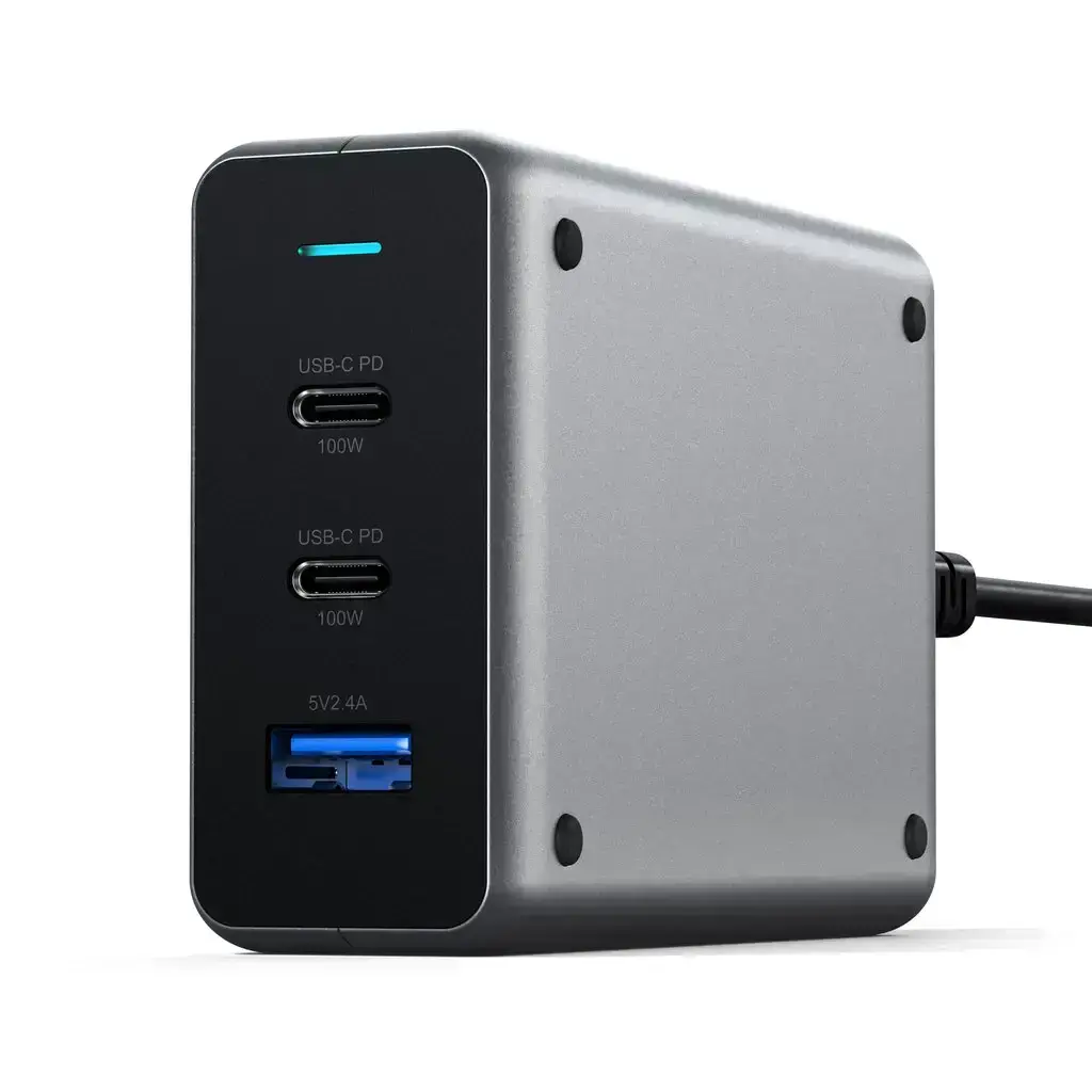 Satechi 100W USB-C PD Compact Gan Charger (ST-TC100GM-EU)