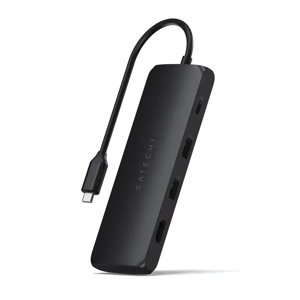 Satechi Aluminum Type-C Hybrid Multiport Adapter Black (ST-UCHSEK)