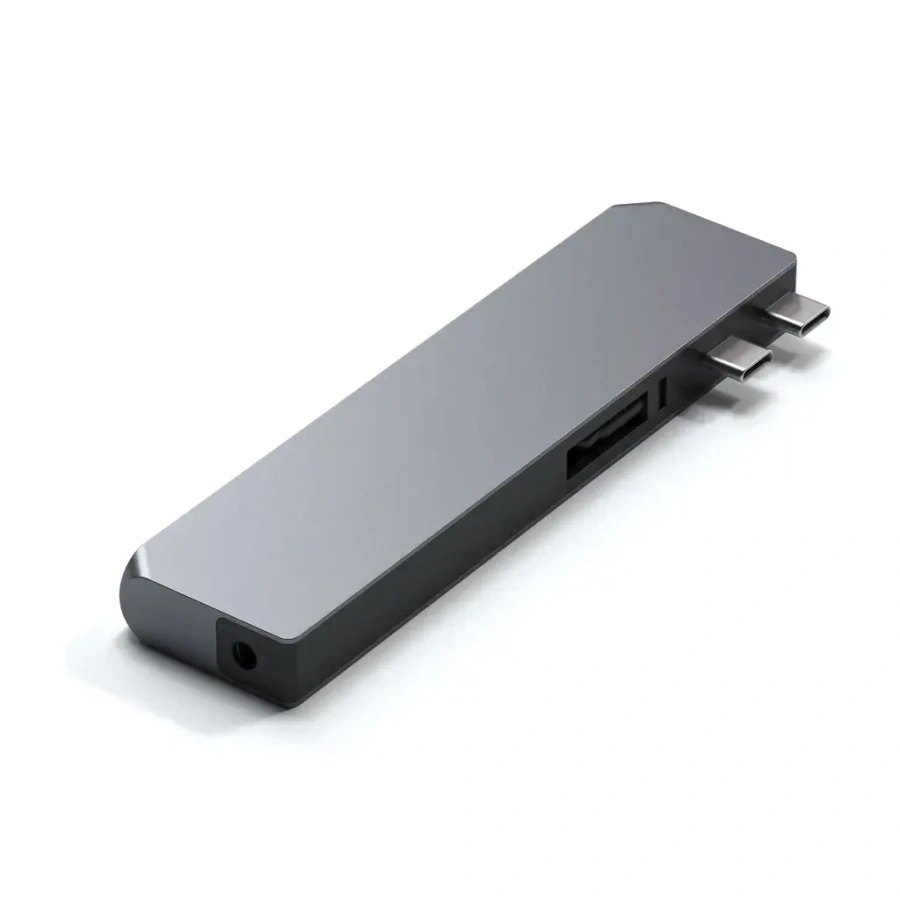 Satechi Aluminum USB-C Pro Hub Max Adapter Space Gray (ST-UCPHMXM)