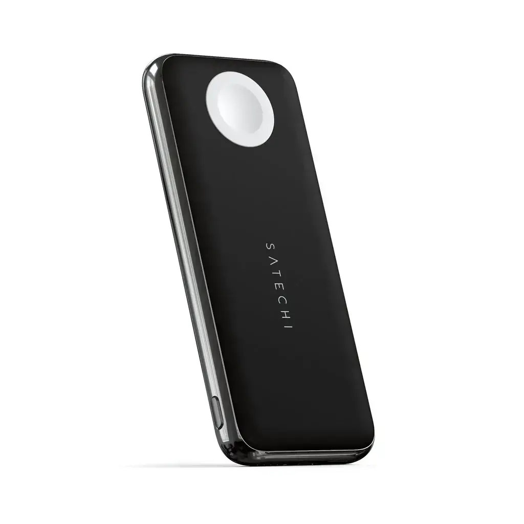Зовнішній акумулятор Satechi Quatro Wireless Charger 10 000 mAh Space Gray (ST-UC10WPBM)