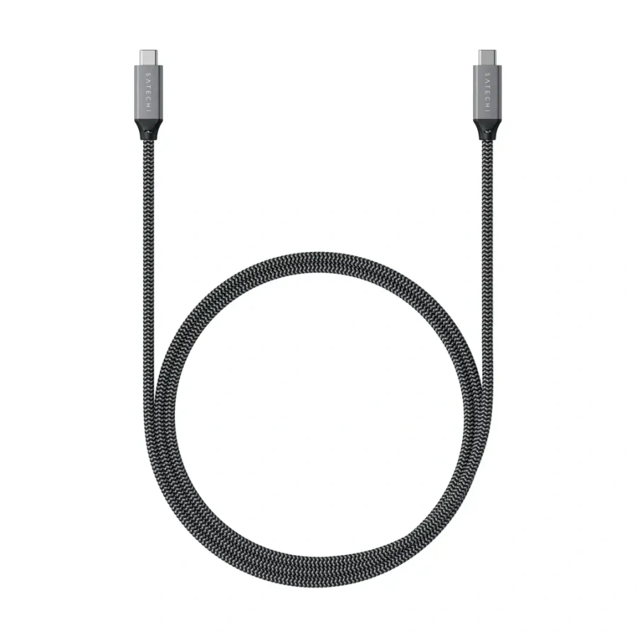 Satechi USB4 C to C Cable 100W Space Gray 80 cm (ST-U4C80M)