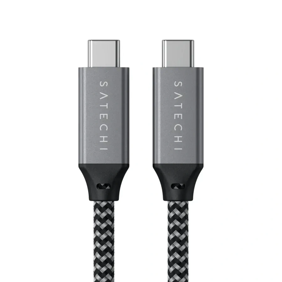 Satechi USB4 C to C Cable 100W Space Gray 80 cm (ST-U4C80M)