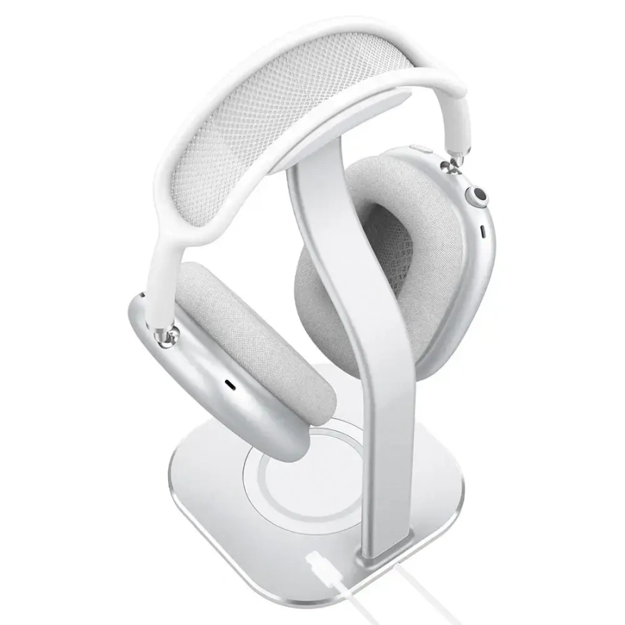 Подставка Spigen S380 Designed for Airpods Max Stand - Silver (AMP02817)