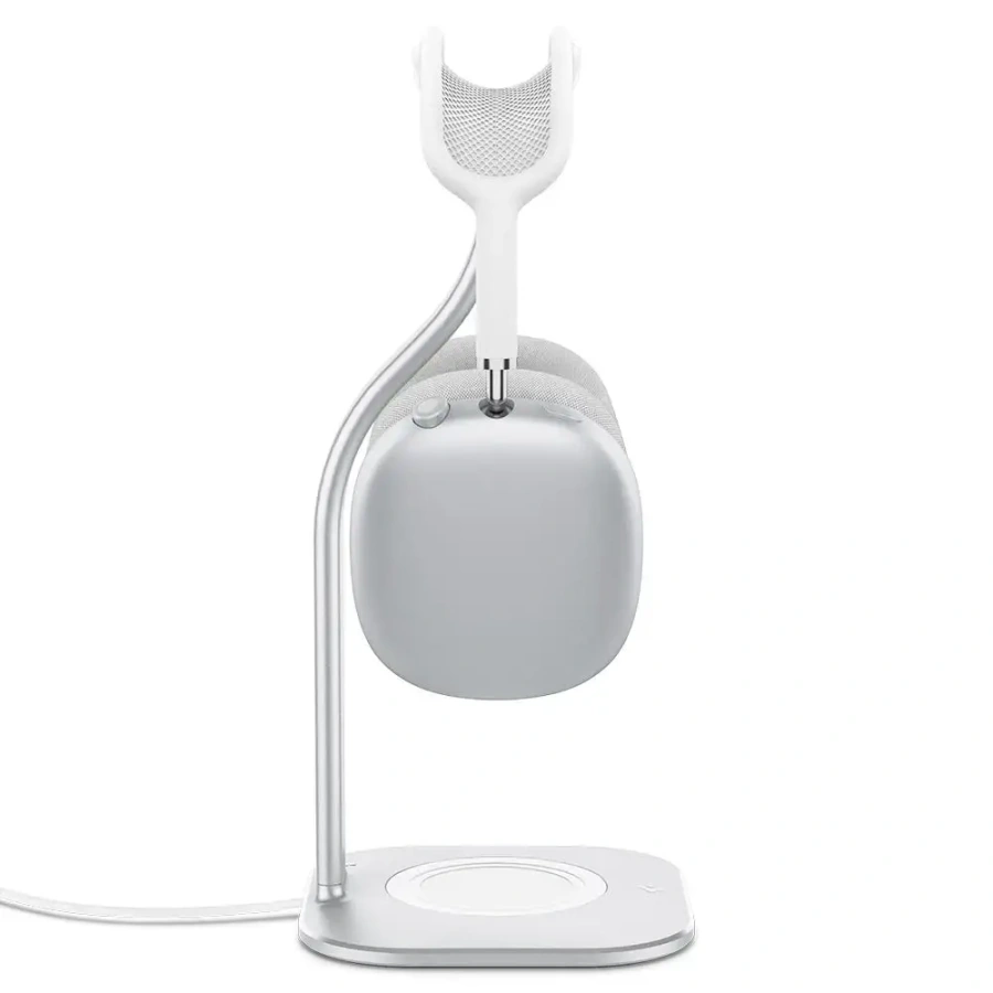 Подставка Spigen S380 Designed for Airpods Max Stand - Silver (AMP02817)