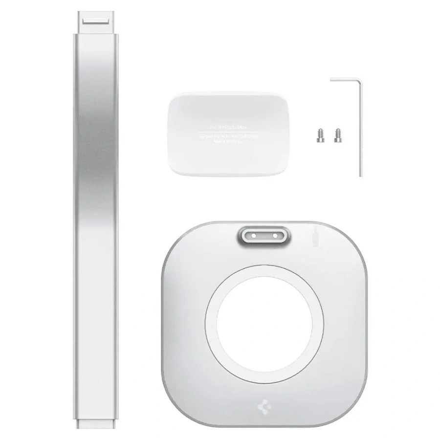 Подставка Spigen S380 Designed for Airpods Max Stand - Silver (AMP02817)