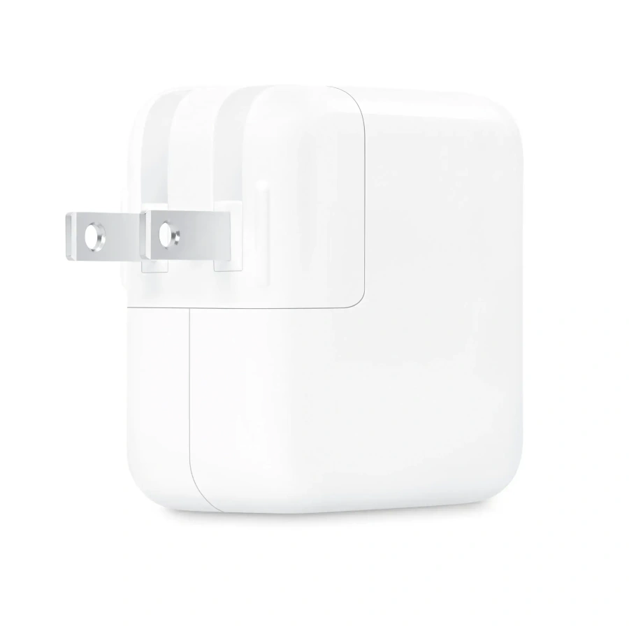 Адаптер живлення Apple 35W Dual USB-C Port Power Adapter (MW2K3, MNWP3) US Plug