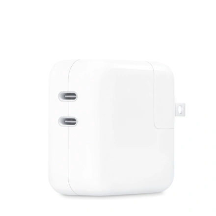 Адаптер питания Apple 35W Dual USB-C Port Power Adapter (MW2K3, MNWP3) US Plug