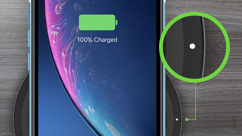 Бездротовий зарядний пристрій Belkin BOOST UP CHARGE Wireless Charging Pad 5W Black (HN5G2) (F7U067vfBLK-APL)