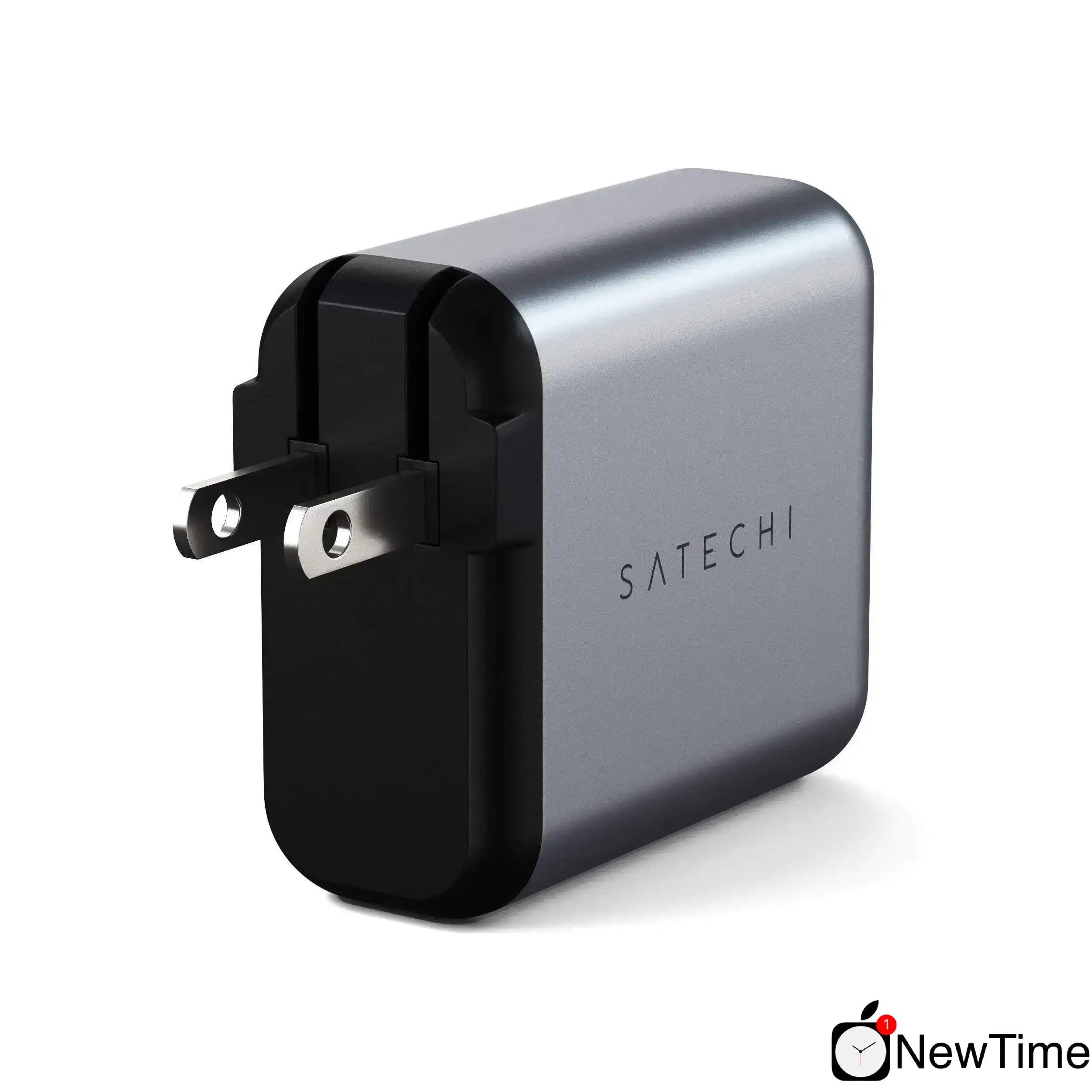 Сетевое зарядное устройство Satechi 30W Dual Port Wall Charger Space Gray (ST-MCCAM-EU)