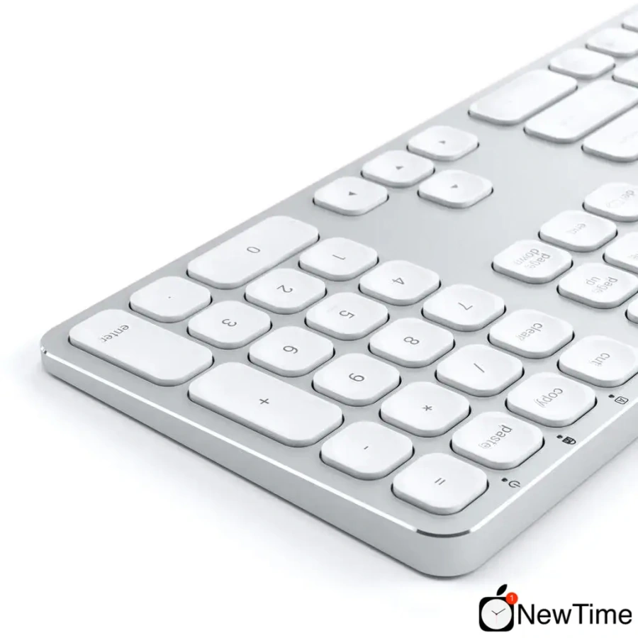 Satechi Aluminum USB Wired Keyboard Silver US (ST-AMWKS)