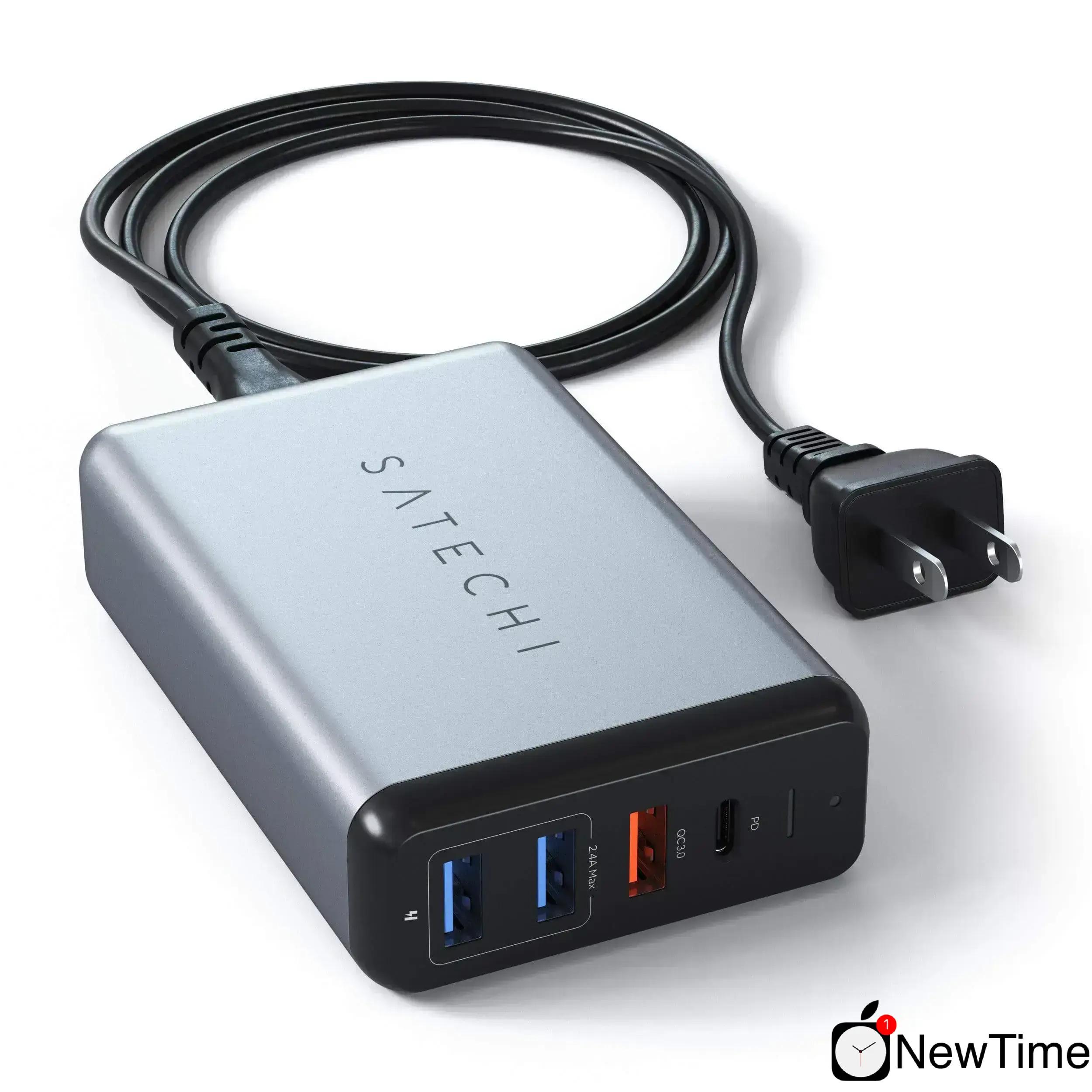 Сетевое зарядное устройство Satechi USB-C 75W Travel Charger Space Gray (ST-MCTCAM)