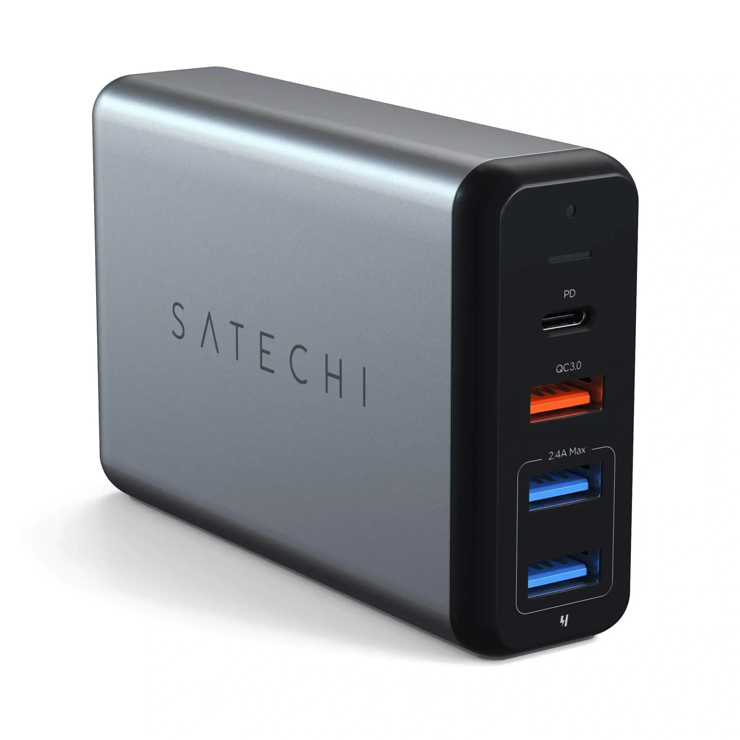 Сетевое зарядное устройство Satechi USB-C 75W Travel Charger Space Gray (ST-MCTCAM)