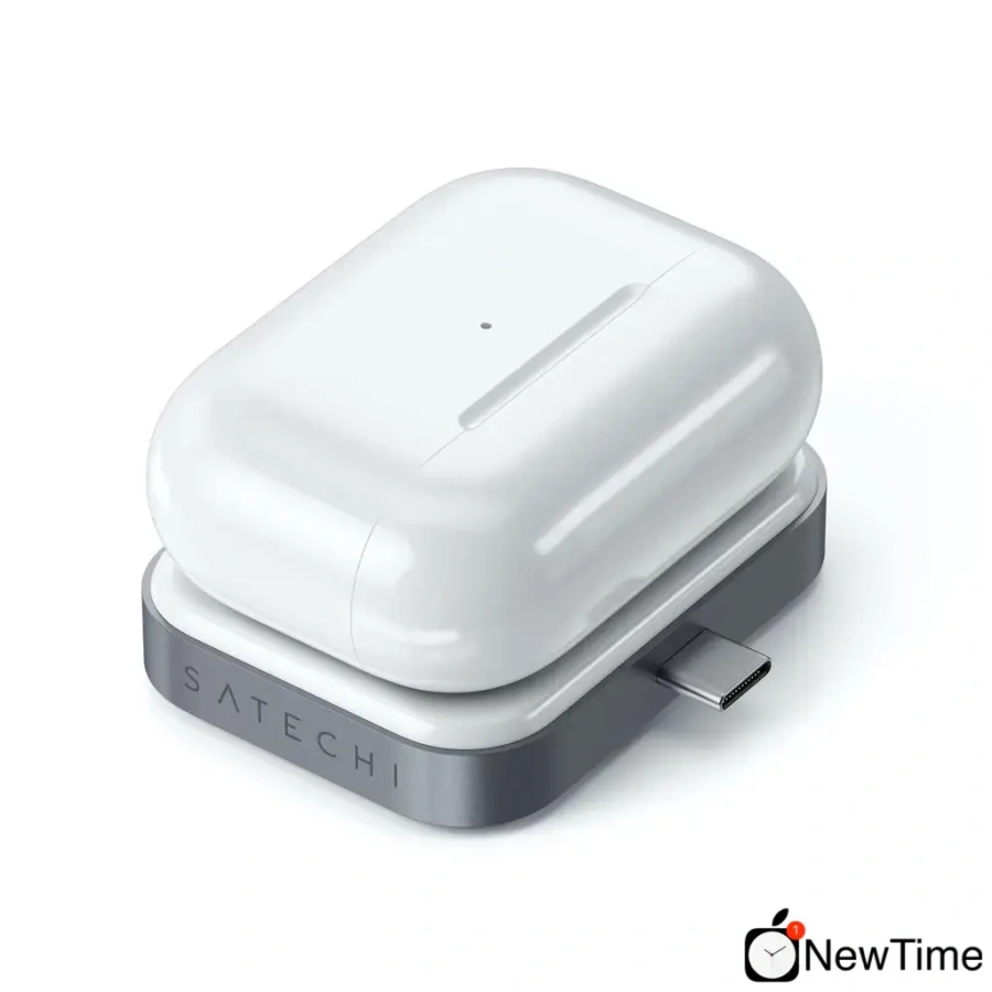 Satechi USB-C Wireless Charging Dock Space Grey for Airpods (ST-TCWCDM)