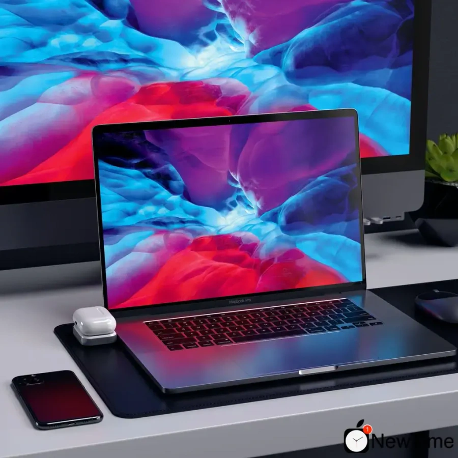 Satechi USB-C Wireless Charging Dock Space Grey for Airpods (ST-TCWCDM)