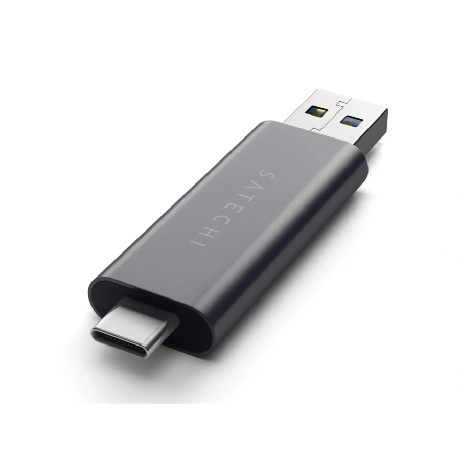 Satechi Aluminum Type-C USB 3.0 and Micro / SD Card Reader Space Gray (ST-TCCRAM)