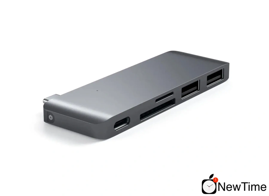 Satechi Type-C USB 3.0 Passthrough Hub Space Gray (ST-TCUPM)