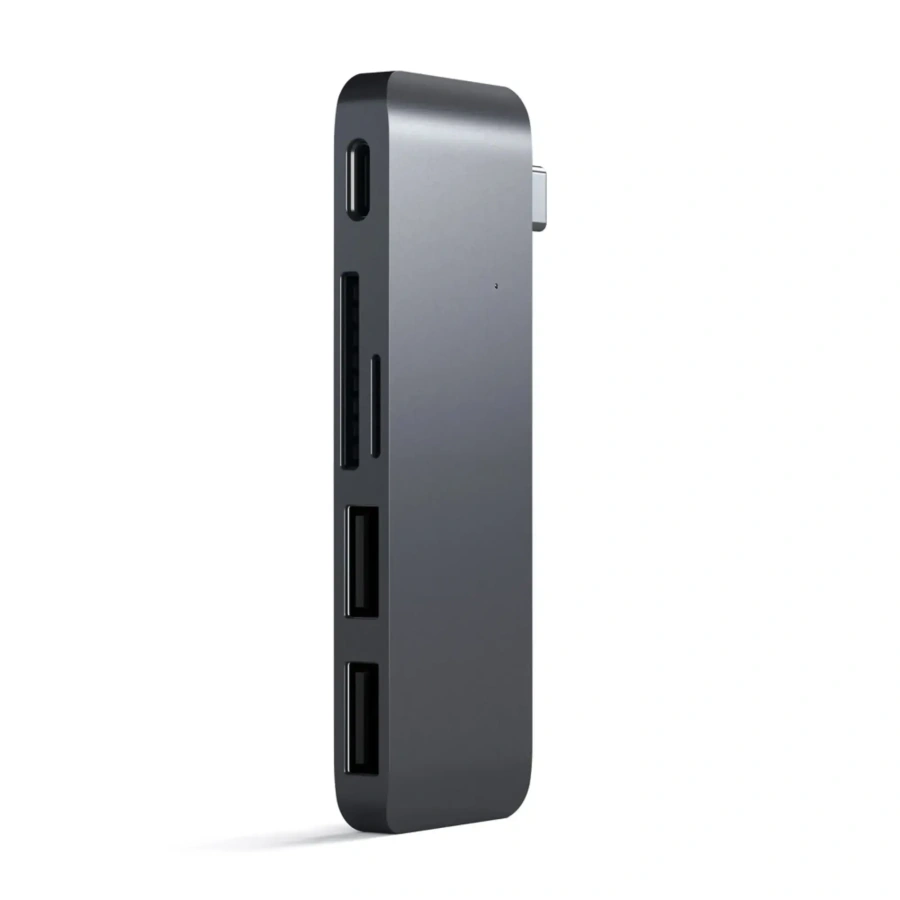 Satechi Type-C USB 3.0 Passthrough Hub Space Gray (ST-TCUPM)