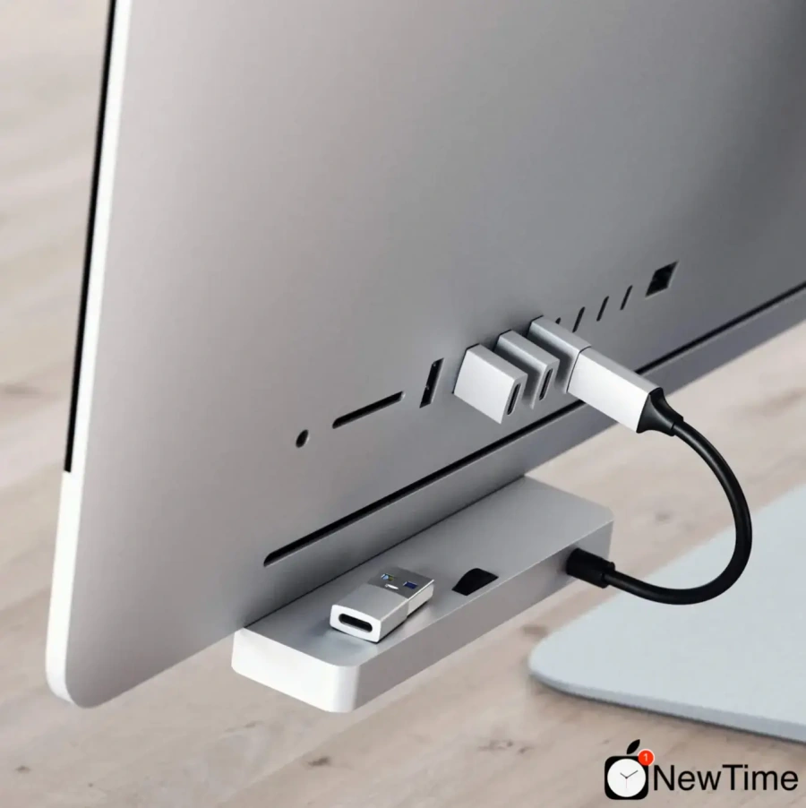 Satechi Type-A to Type-C Adapter Silver (ST-TAUCS)