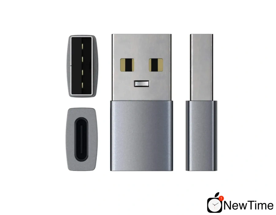 Satechi Type-A to Type-C Adapter Space Gray (ST-TAUCM)