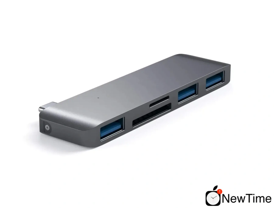 Satechi Type-C USB 3.0 3-in-1 Combo Hub Space Gray (ST-TCUHM)
