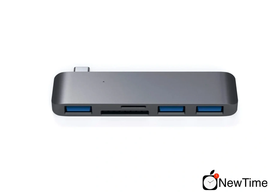 Satechi Type-C USB 3.0 3-in-1 Combo Hub Space Gray (ST-TCUHM)