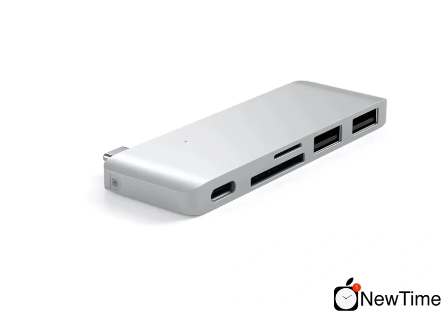 Satechi Type-C USB 3.0 Passthrough Hub Silver (ST-TCUPS)