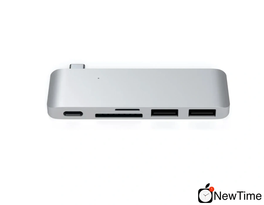 Satechi Type-C USB 3.0 Passthrough Hub Silver (ST-TCUPS)