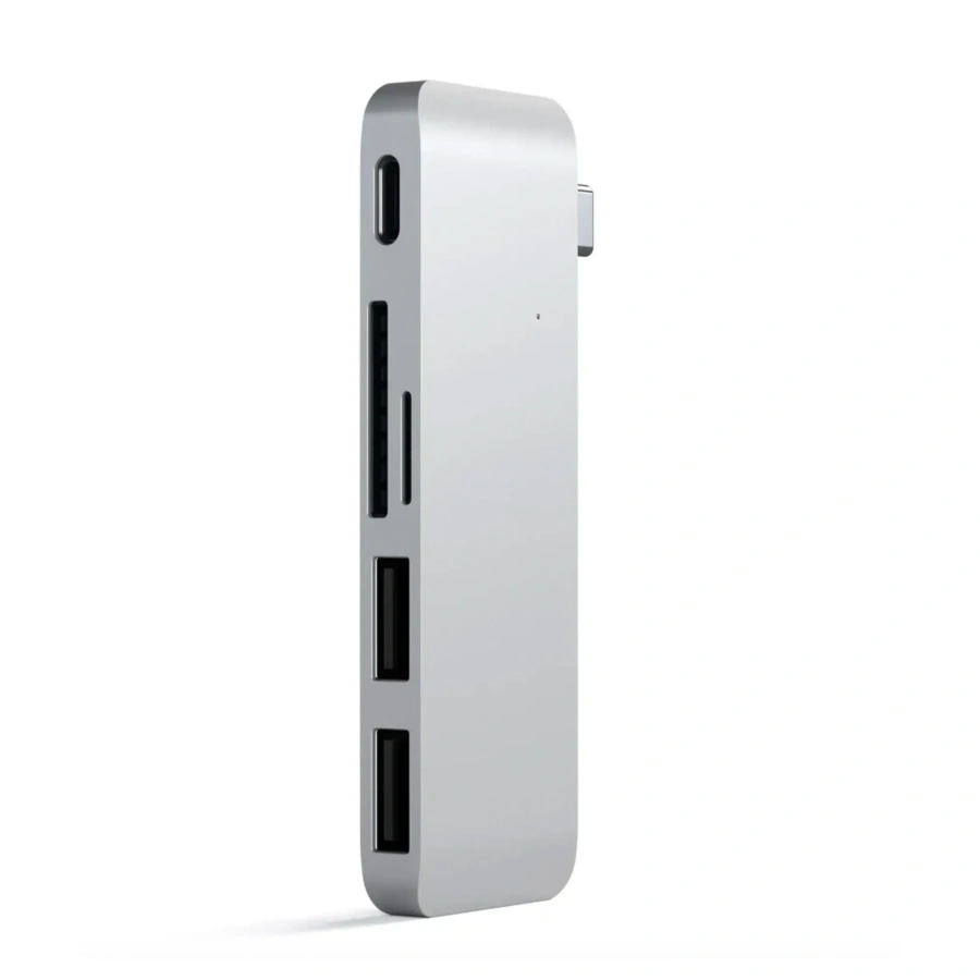 Satechi Type-C USB 3.0 Passthrough Hub Silver (ST-TCUPS)