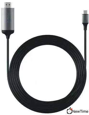 Satechi Type-C to 4K HDMI Cable Space Gray (ST-CHDMIM)