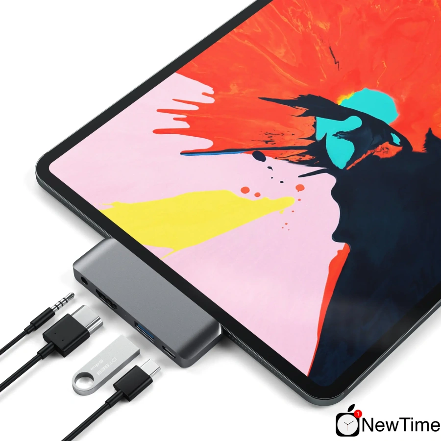 Satechi Aluminum Type-C Mobile Pro Hub Space Gray (ST-TCMPHM)