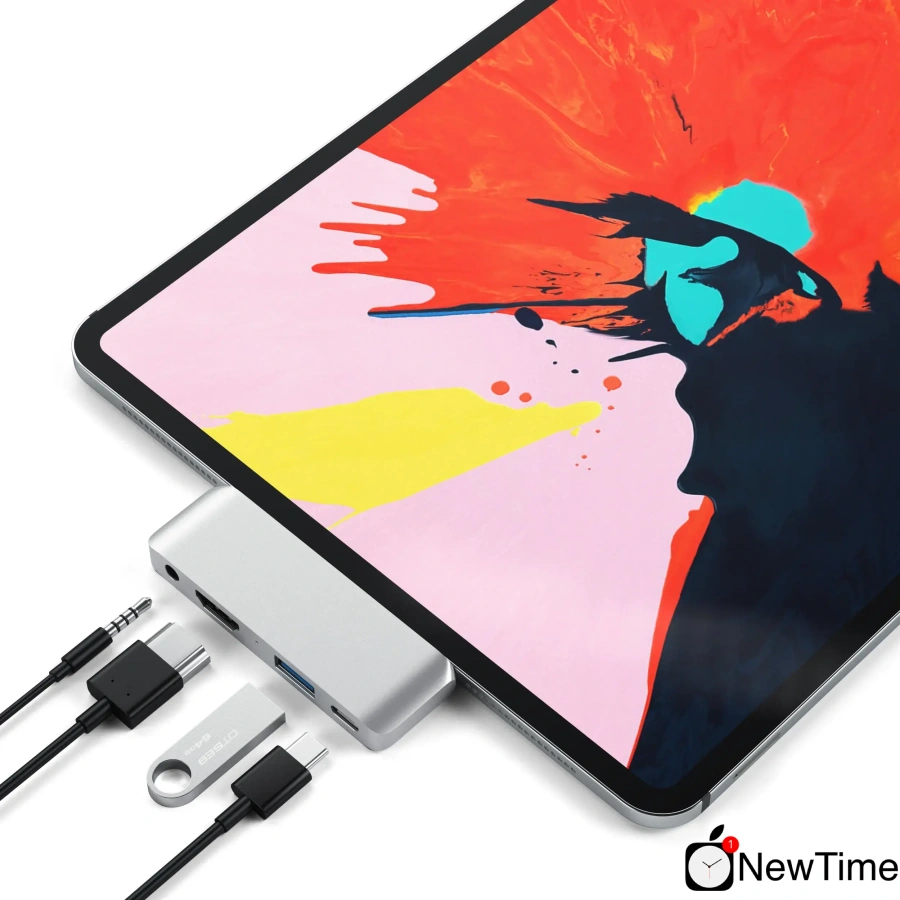 Satechi Aluminum Type-C Mobile Pro Hub Silver (ST-TCMPHS)