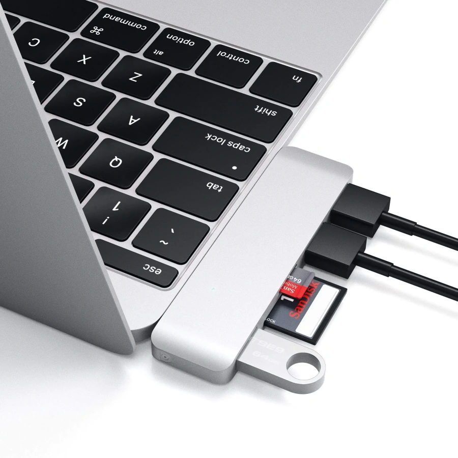 Satechi Type-C USB Hub Silver (ST-TCUHS)