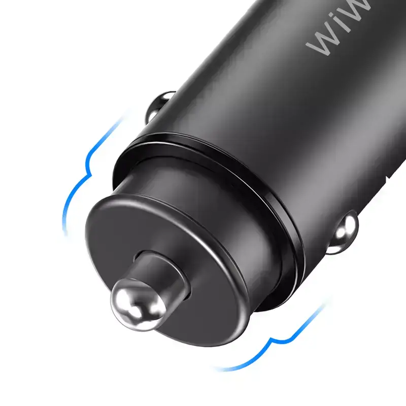 Автомобильная зарядка Wiwu Quick Charge Type-C PD Black (PC300)