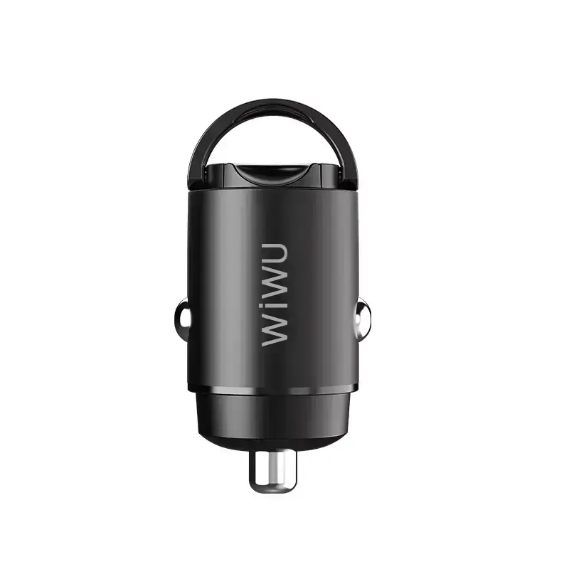 Автомобильная зарядка Wiwu Quick Charge Type-C PD Black (PC300)