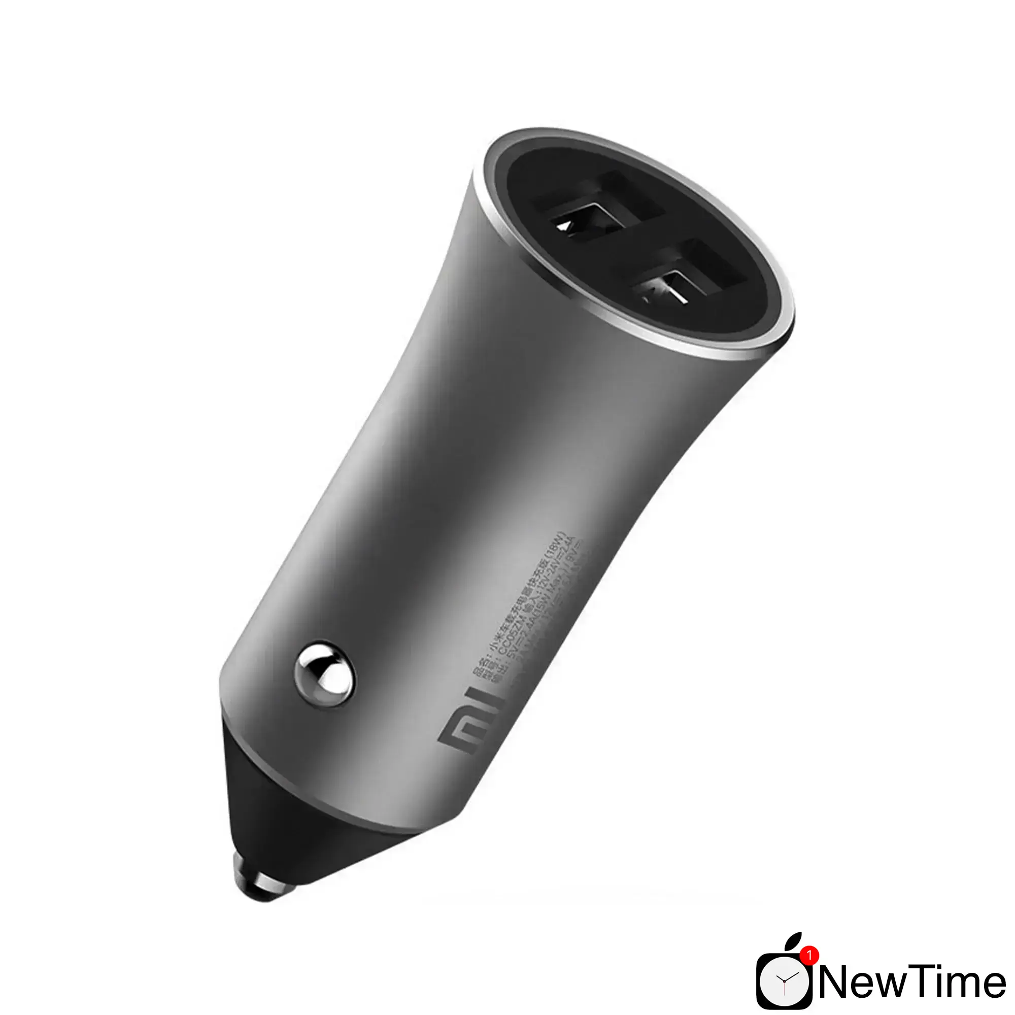 Автомобильное зарядное устройство Xiaomi Car Charger QC 3.0 18W Silver (CC05ZM,GDS4104GL)