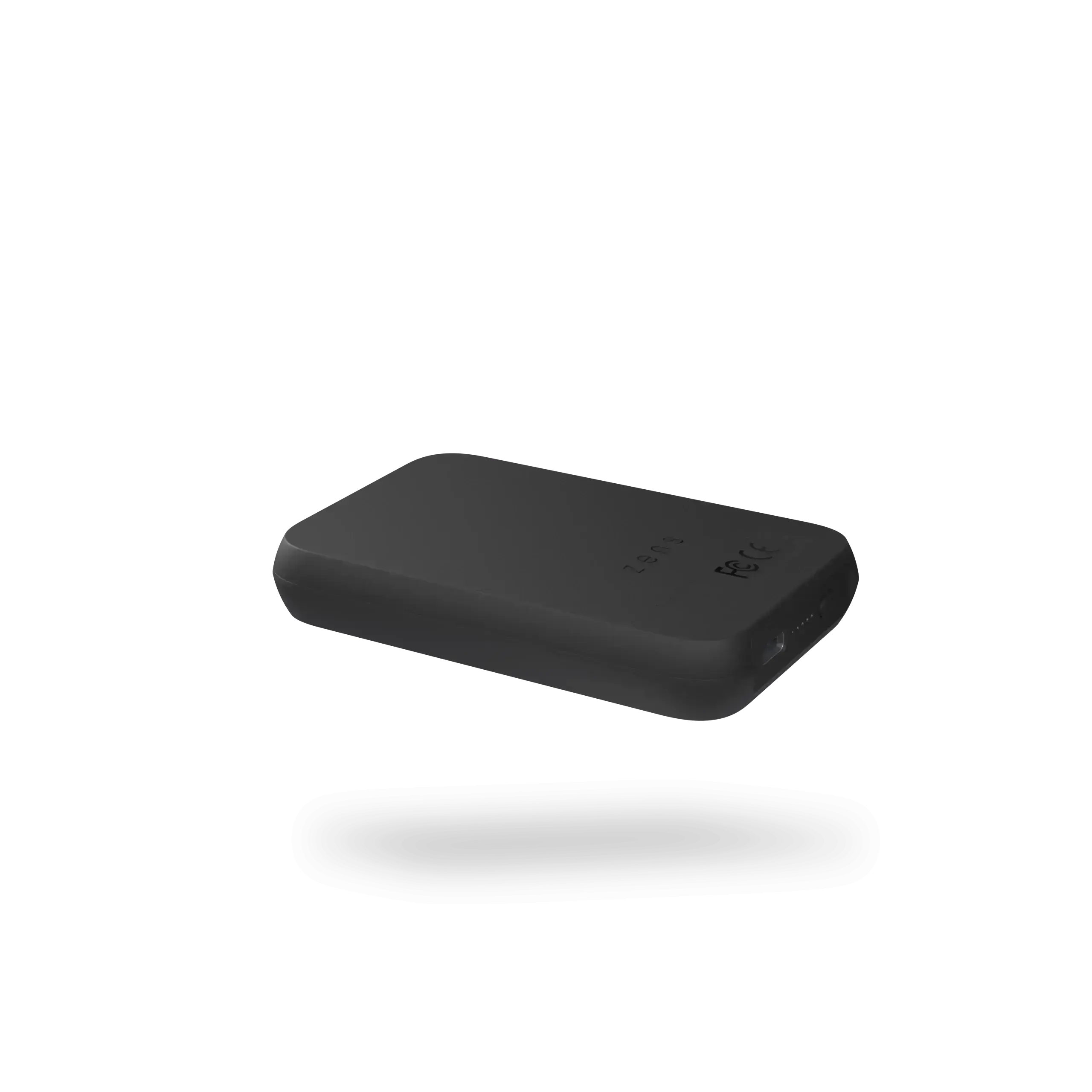 Зовнішній акумулятор з бездротовою зарядкою Zens Magnetic Single PoweBank 4000 mAh Black (ZEPP01M/00)