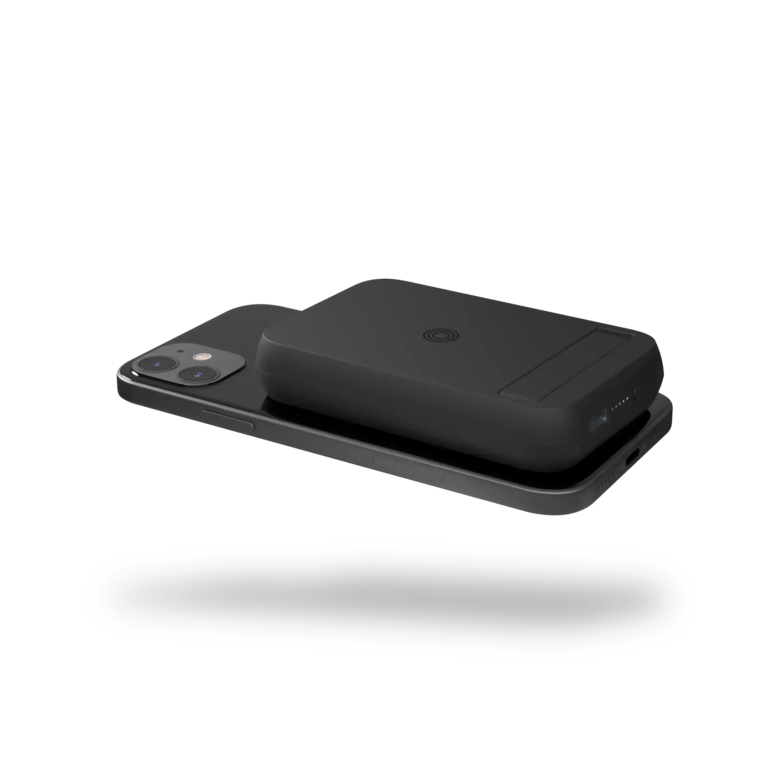 Зовнішній акумулятор з бездротовою зарядкою Zens Magnetic Single Powerbank with Stand 4000 mAh Black (ZEPP02M/00)