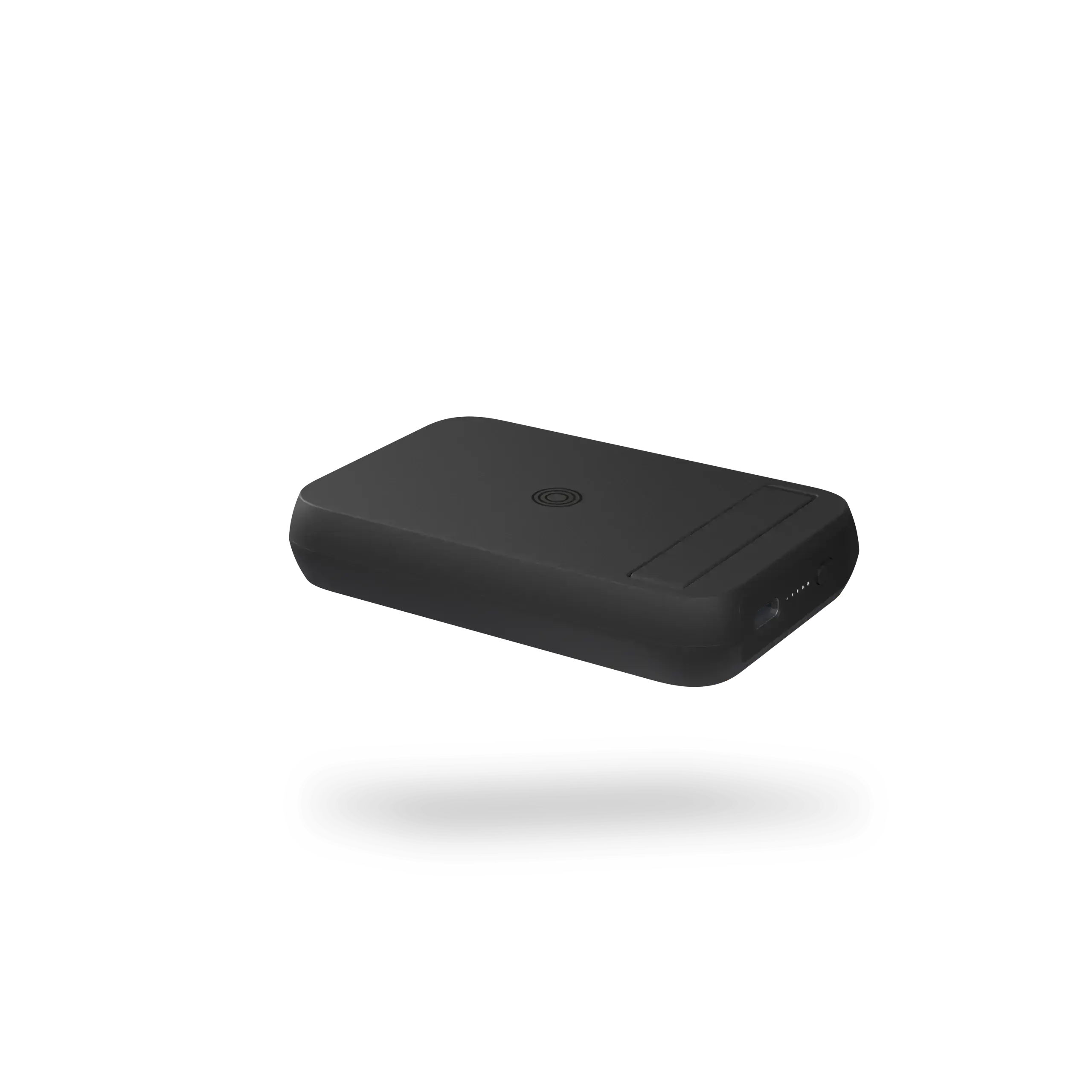 Зовнішній акумулятор з бездротовою зарядкою Zens Magnetic Single Powerbank with Stand 4000 mAh Black (ZEPP02M/00)